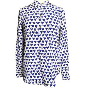 C Wonder silk blouse